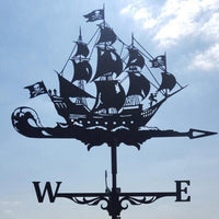 Excentric Weather Vane for the Garden – Vintoro-Viking ship-State of Style