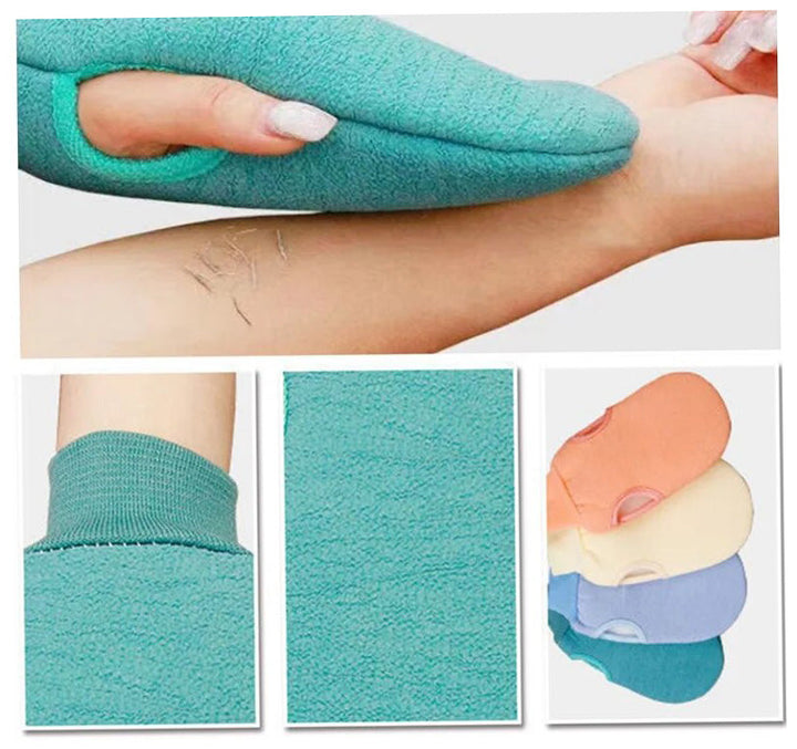 Exfoliating Spa Mitt – Glowmitt-Blue-State of Style