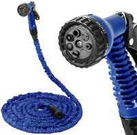 Expandable Garden Hose with Spray Gun – FlexaFlow-Blue-7.5 metres-State of Style