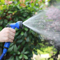 Expandable Garden Hose with Spray Gun – FlexaFlow-Green-7.5 metres-State of Style