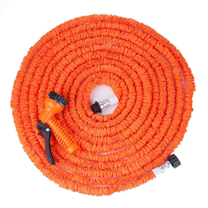 Expandable Garden Hose with Spray Gun – FlexaFlow-Orange-7.5 metres-State of Style