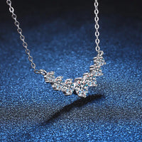 Exquisite 925 Sterling Silver Moissanite Necklace-1.7ct-State of Style