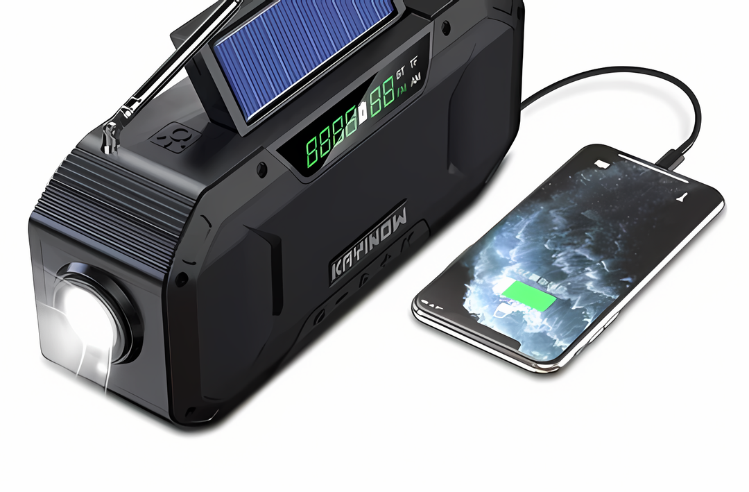 Extended Emergency Radio – SurvivorLight-Red-State of Style