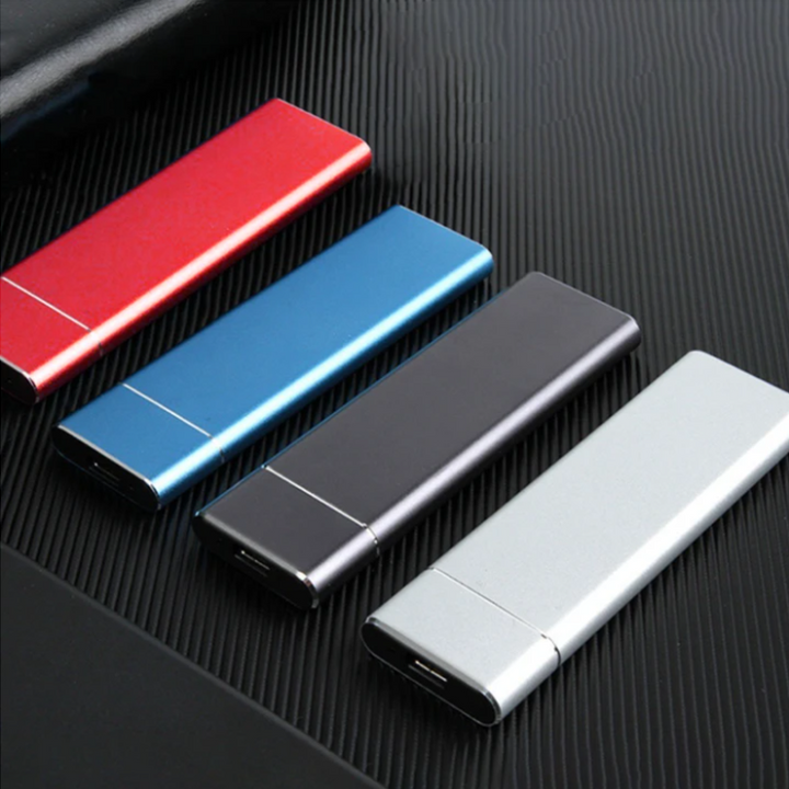 External Hard Drive with Ultra-fast Performance - SpeedVault-Black-1TB-State of Style