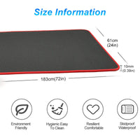Extra Thick Anti-Slip Yoga Mat – FlexiMat-Black-State of Style