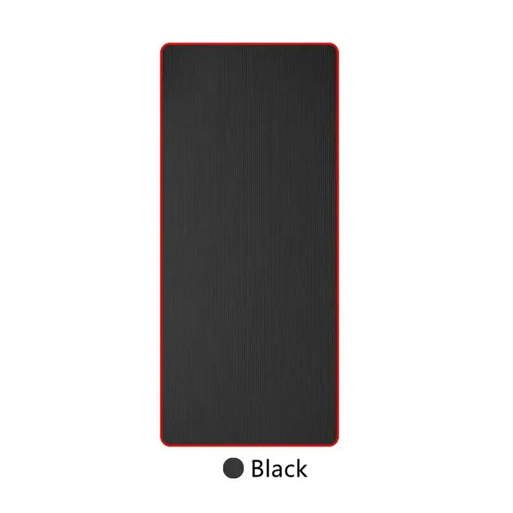 Extra Thick Anti-Slip Yoga Mat – FlexiMat-Black-State of Style