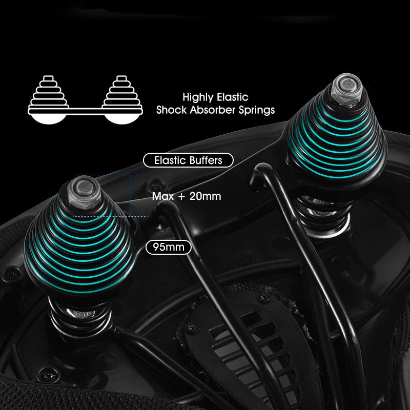 Extra Wide Bike Saddle for Saddle Pain - ComfortRide-1 piece-State of Style