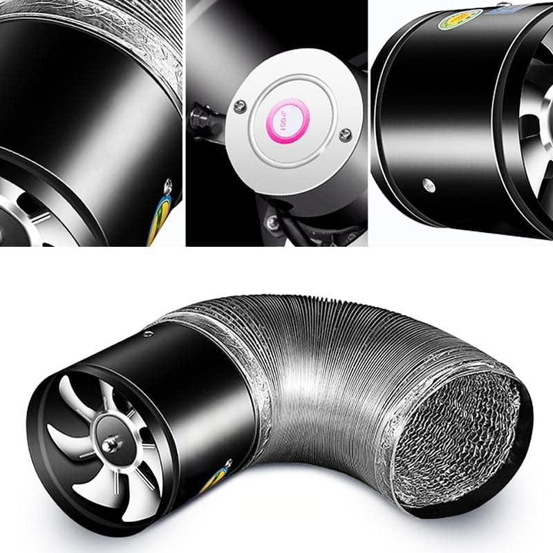 Extractor Fan - PureFlow-Black-73mm x 100mm-State of Style