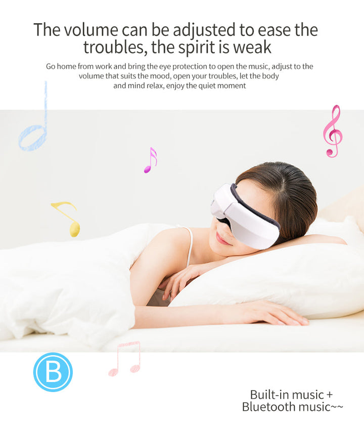 EYE MASSAGE DEVICE - AIR PRESSURE, VIBRATION & WARM COMPRESSION WITH BLUETOOTH MUSIC-State of Style