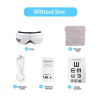 EYE MASSAGE DEVICE - AIR PRESSURE, VIBRATION & WARM COMPRESSION WITH BLUETOOTH MUSIC-State of Style