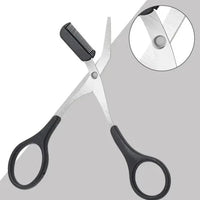 Eyebrow scissors with comb – TrimLuxe-Pink-State of Style