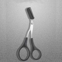 Eyebrow scissors with comb – TrimLuxe-Pink-State of Style