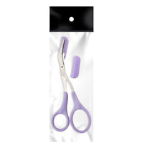 Eyebrow scissors with comb – TrimLuxe-Purple-State of Style