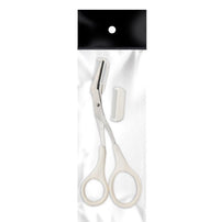 Eyebrow scissors with comb – TrimLuxe-White-State of Style