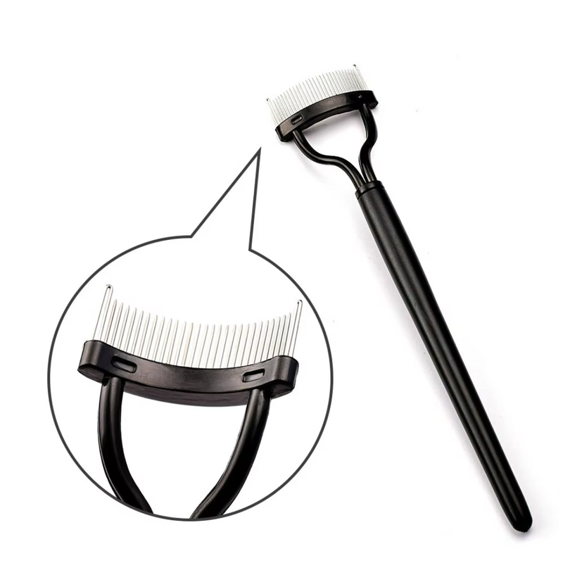 Eyelash Comb & Separator - Precision Tool for Perfect Eyelashes-Black-State of Style