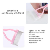 Eyelash Comb & Separator - Precision Tool for Perfect Eyelashes-Black-State of Style