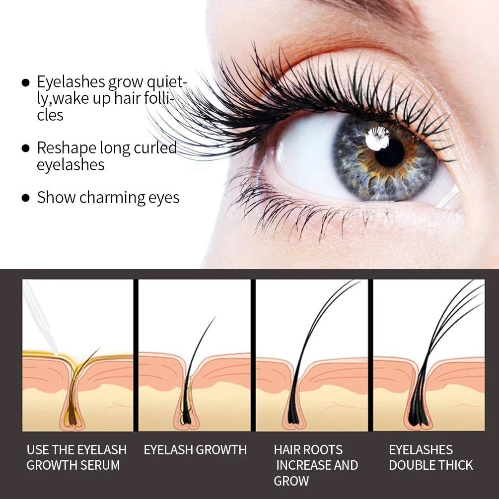 Eyelash Growth Serum | Always Long & Beautiful Lashes-State of Style