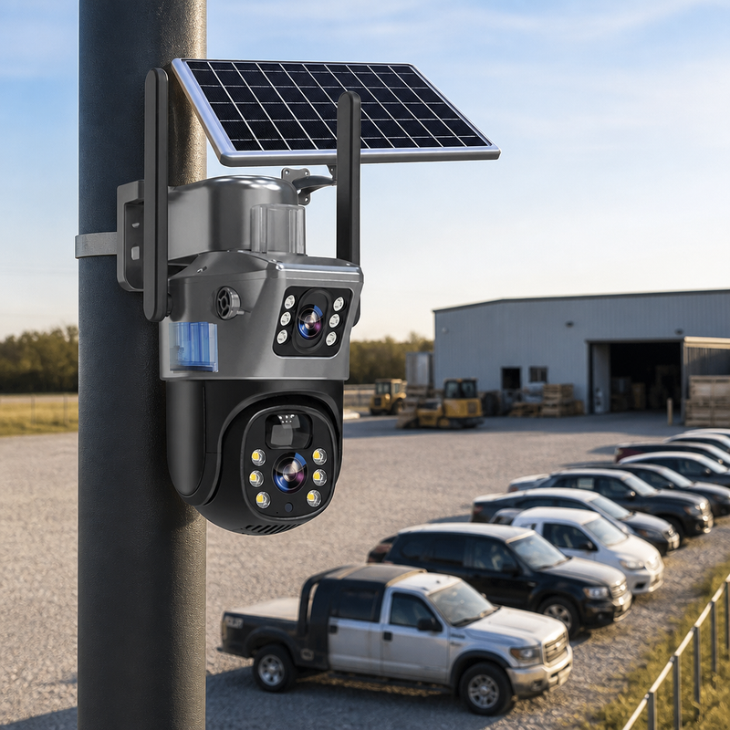 4K Solar Surveillance Camera – Fully Wireless – Heliocam