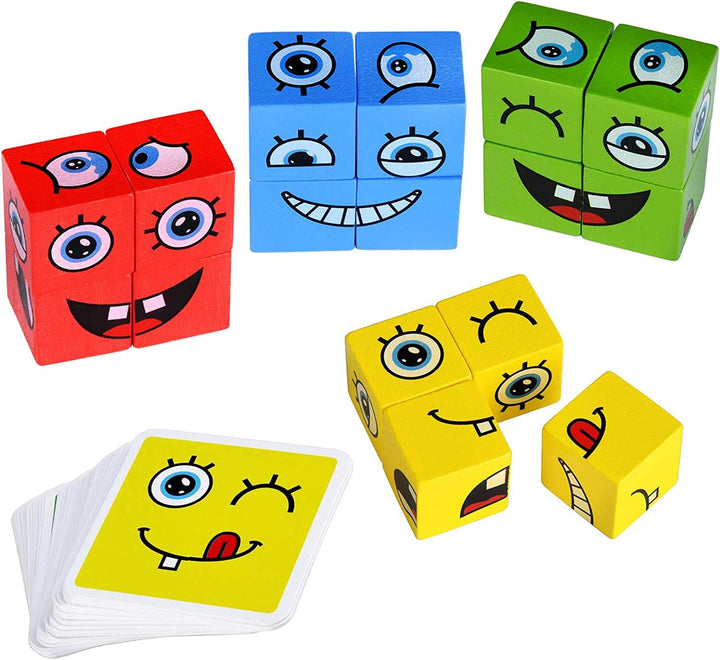 Interactive building game featuring facial expressions for children – MimikMatch