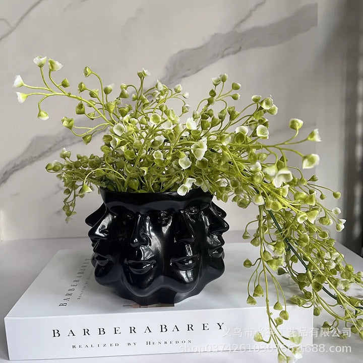 FaceBloom 3D Face Planter-White-State of Style