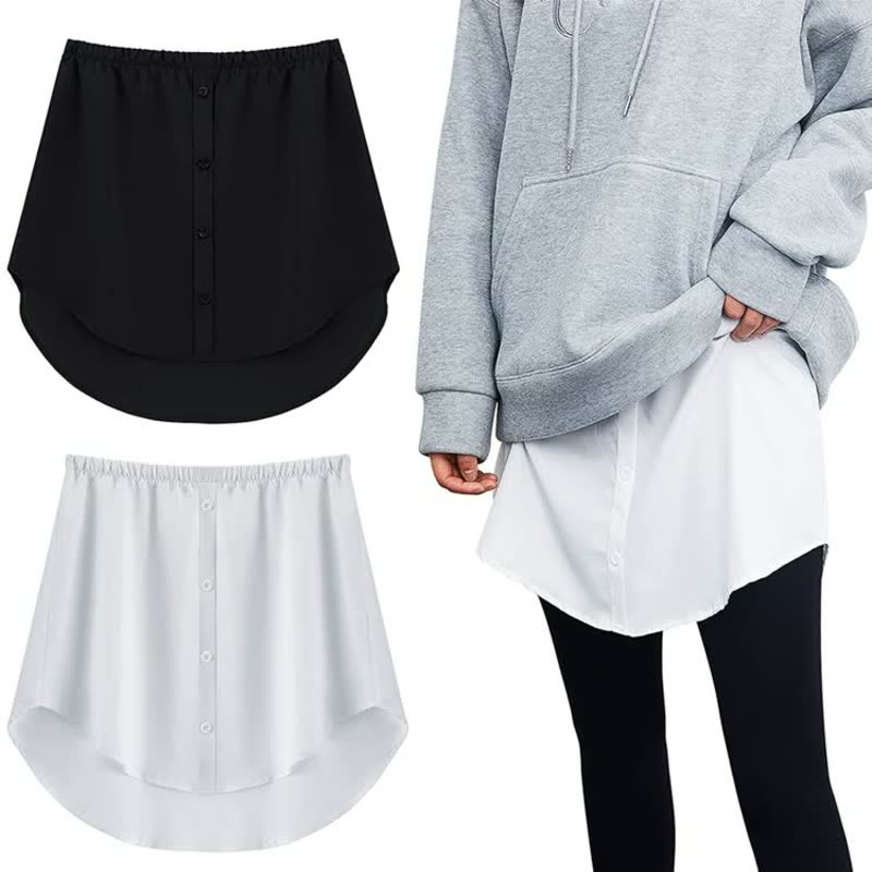 FakeHem | Stylish Fake Skirt for Women-White Lace-M-State of Style