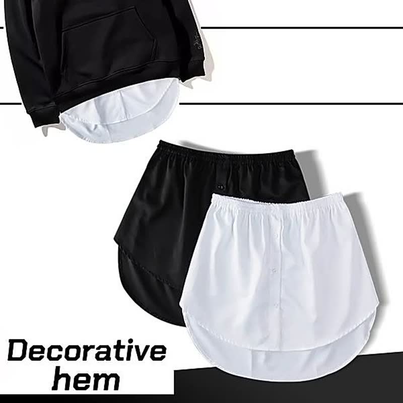 FakeHem | Stylish Fake Skirt for Women-White Lace-M-State of Style