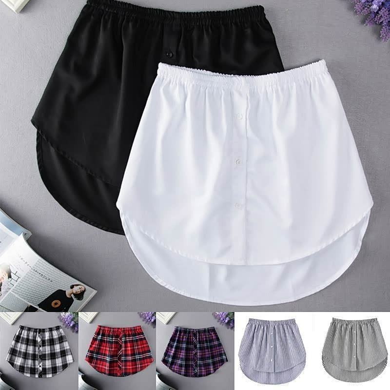 FakeHem | Stylish Fake Skirt for Women-White Lace-M-State of Style