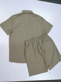 Fashionable Khaki Men's Summer Set – Dario-S-State of Style