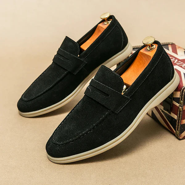 Fashionable Luxury Men's Loafers-Beige-7-State of Style
