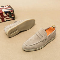 Fashionable Luxury Men's Loafers-Beige-7-State of Style
