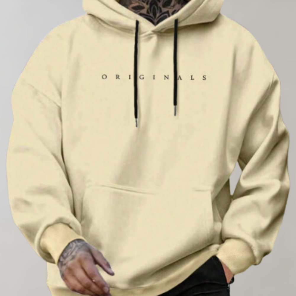 Fashionable Men's Hoodie - Elias-Yellow-S-State of Style