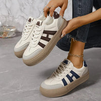 Fashionable Platform Sneakers for Women – Talia-Blue-3-State of Style