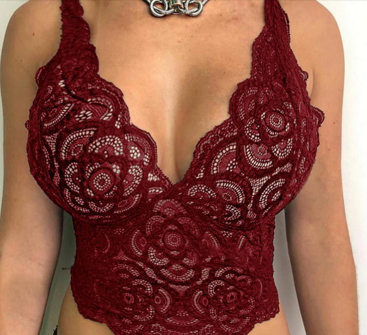 Fashionable Sexy Bra Tops (1+2 FREE)-Burgundian-S-State of Style