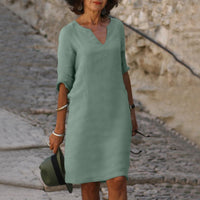 Fashionable Summer Dress - Sofia-Light Green-S-State of Style
