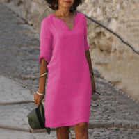 Fashionable Summer Dress - Sofia-Purple-S-State of Style