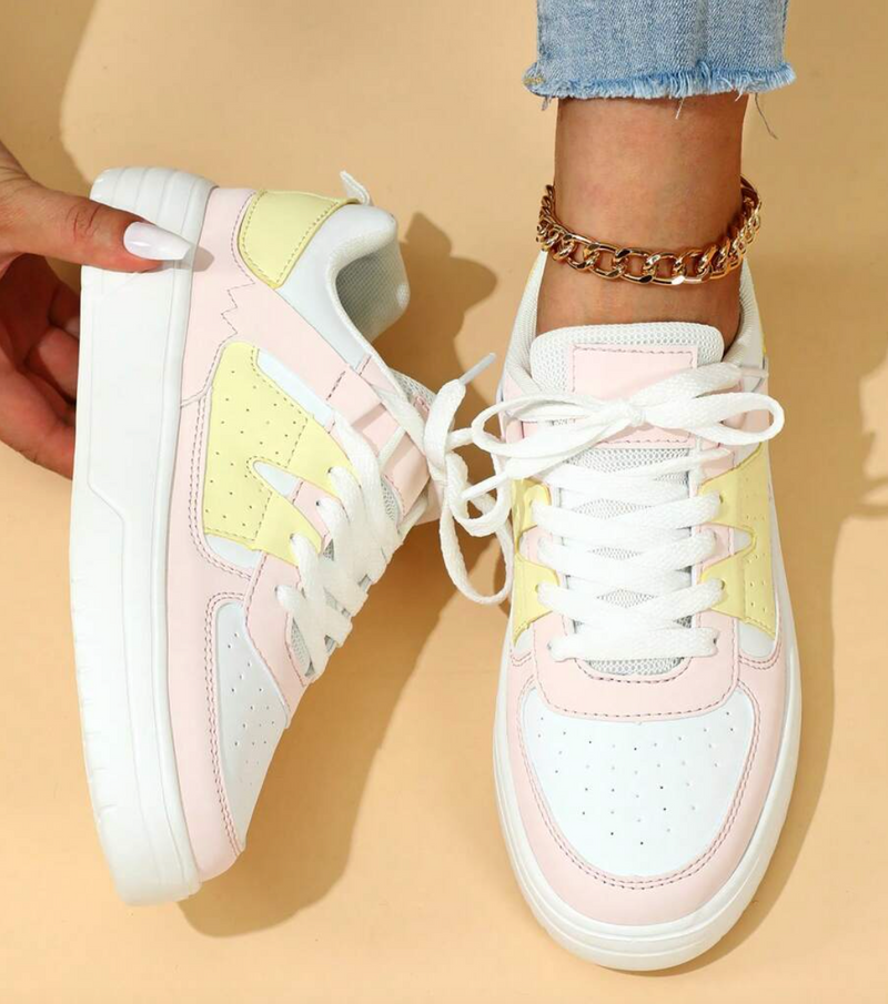 Fashionable Women's Sneakers - Naya-Rainbow 2-4-State of Style