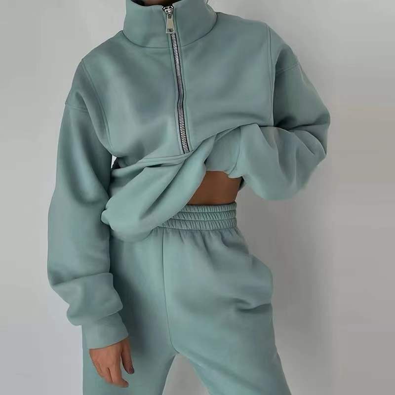 FayesSuit | Sporty & Stylish Women's Tracksuit-Black-S-State of Style