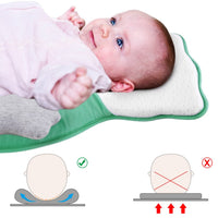 Soft positioning pillow for newborns with leg support – CozyNest