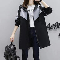 Ladies Trench Coat with Hood – Marit