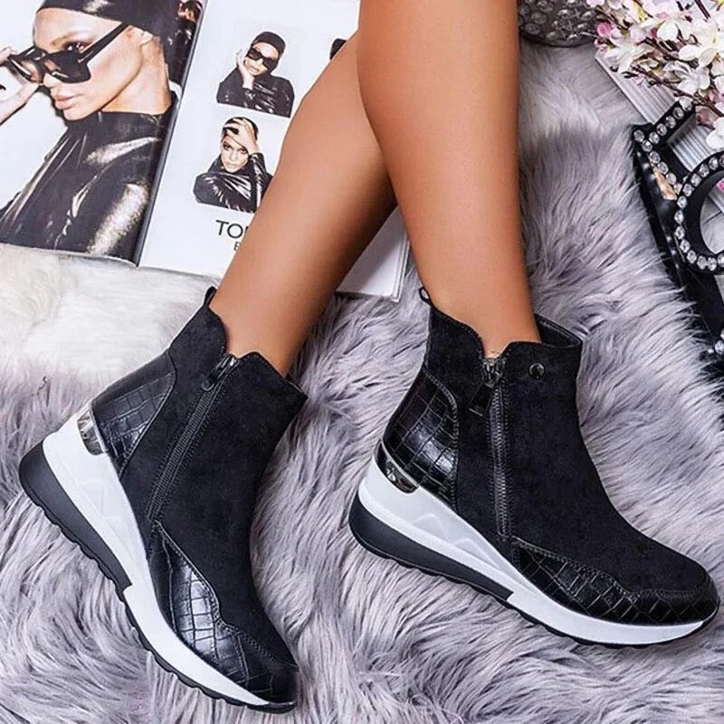 Ladies' Ankle Boots with Orthopaedic Support – Elena
