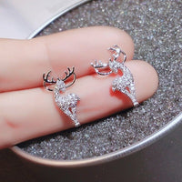 Festive Reindeer Earrings | Christmas Jewellery for Women-State of Style