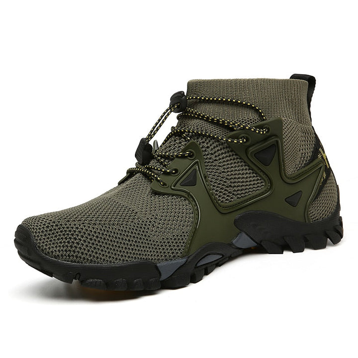 FienSneaks | Stylish High-Top Shoes for Men-Green-7.5-State of Style