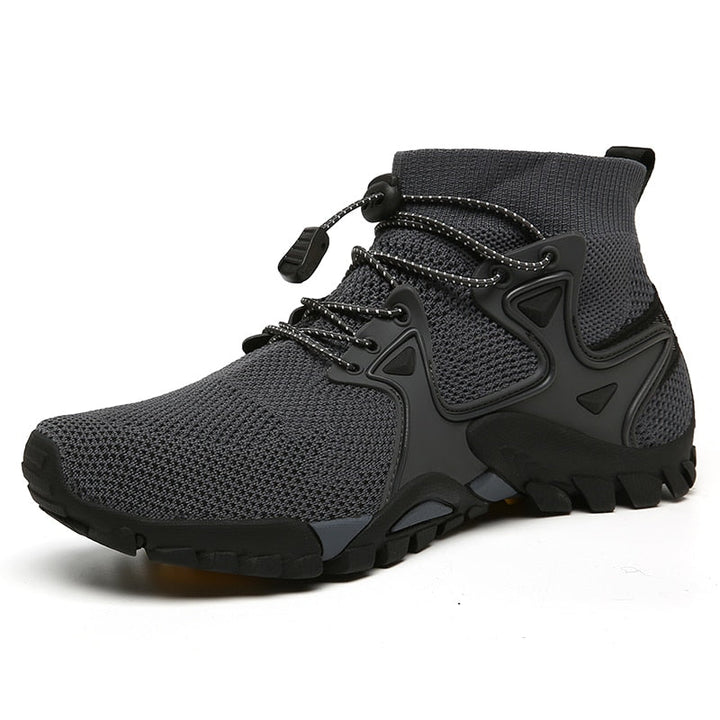 FienSneaks | Stylish High-Top Shoes for Men-Grey-7.5-State of Style