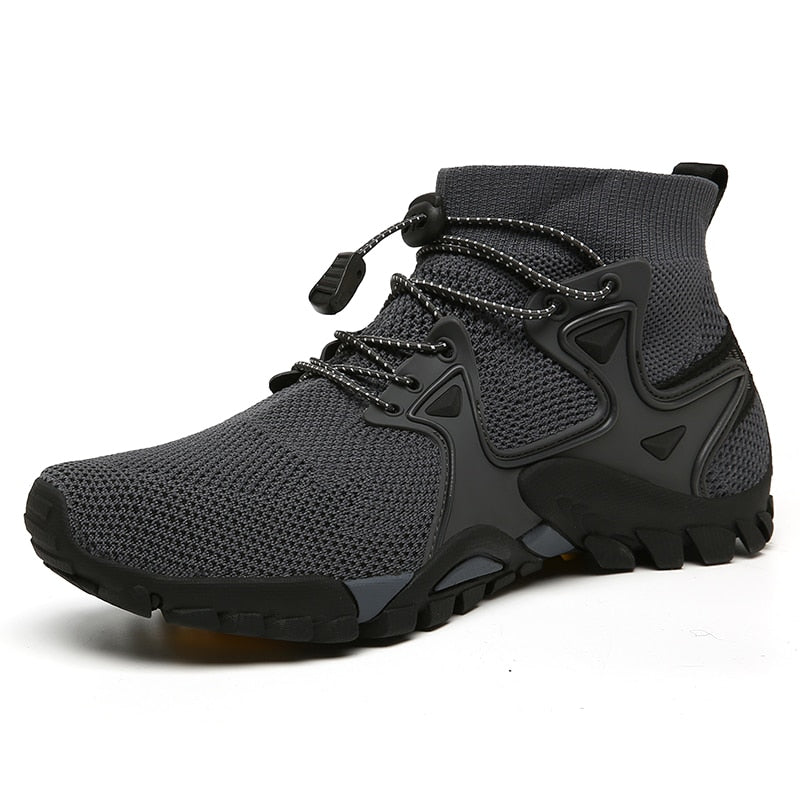 FienSneaks | Stylish High-Top Shoes for Men-Grey-7.5-State of Style