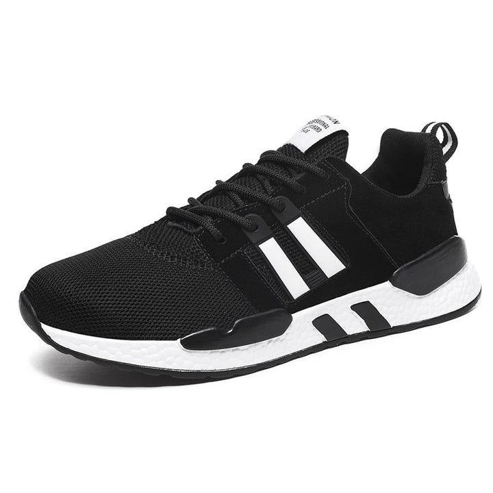 FiensSneaks | Stylish & Comfortable Men's Shoes-Black-White-8.0-State of Style