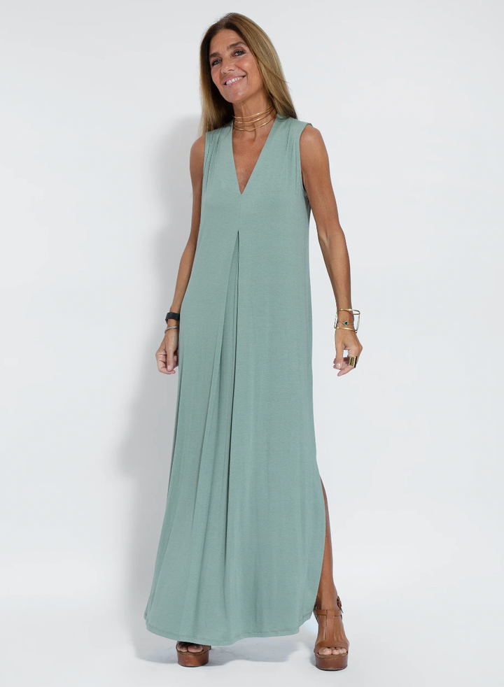 Figure-hugging dress with waistcoat – Valentina-Turquoise dress + waistcoat in black-S-State of Style