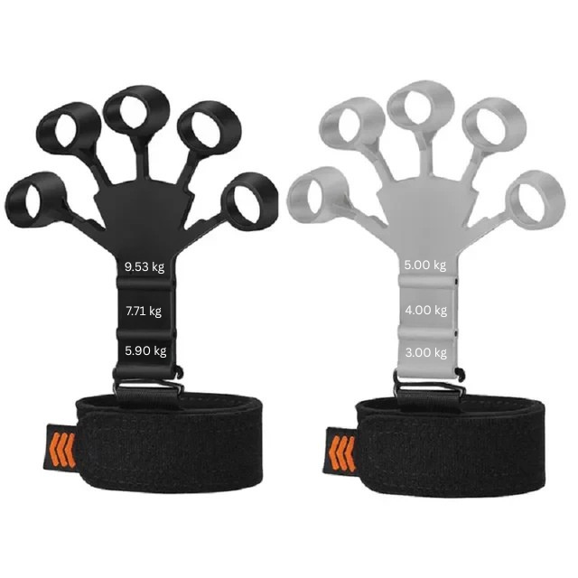 Finger and Hand Strengthener - GripMaster-Black-State of Style