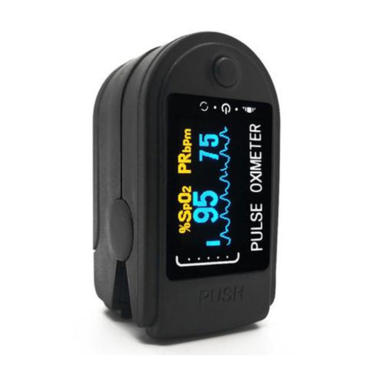 Finger-top Saturation Meter - PulseCheck-Black-State of Style