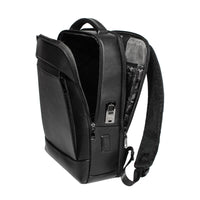 Men’s Business Laptop Backpack with Fingerprint Lock – Large Capacity Anti-Theft
