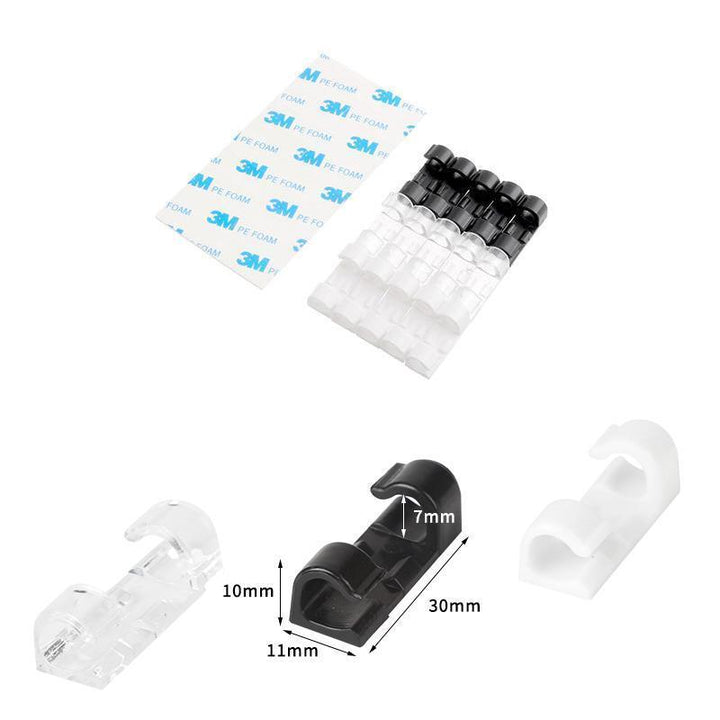 Finisher wire clamp-Transparent-20 pieces-State of Style
